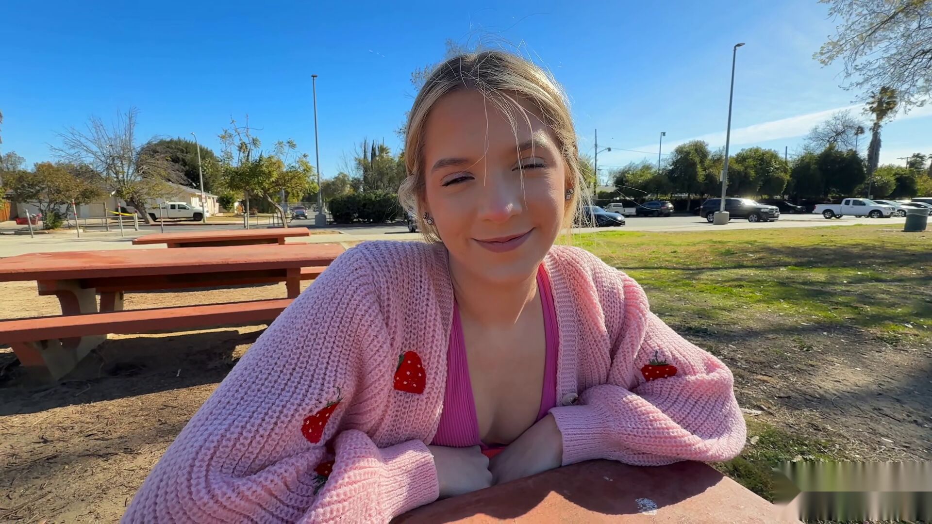 Pink Teen Pussy POV